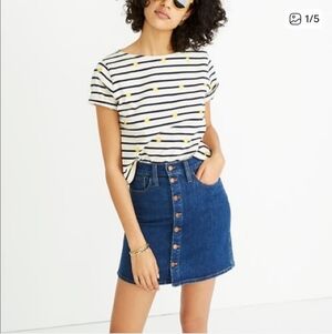 Madewell Denim Skirt EUC Size 26